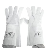 4x Schweißhandschuhe ASATEX Gr. 10,5 Rindsleder Arbeitshandschuhe EN388 EN407