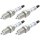 4x BOSCH Zündkerze FLR8LDCU 0242229654 Audi VW Skoda Opel Fiat Renault Chevrolet