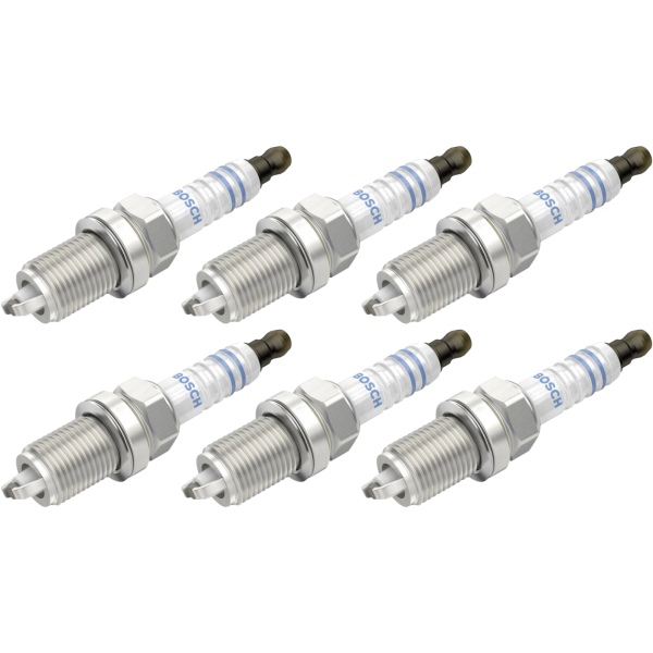 6x BOSCH Zündkerze FLR8LDCU 0242229654 Audi VW Skoda Opel Fiat Renault Chevrolet