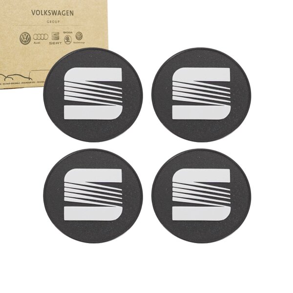 Original Seat Nabendeckel Satz SE021149124A Set Nabenkappen