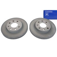 Original Opel Corsa C Bremsscheiben Set 9195985...