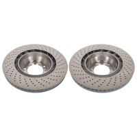 Orignial Porsche 911 992 Bremsschen Set L + R Hinterachse Bremsscheibe