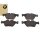Original BMW Bremsbelagsatz 34116858047 5er F10 F11 Vorderachse