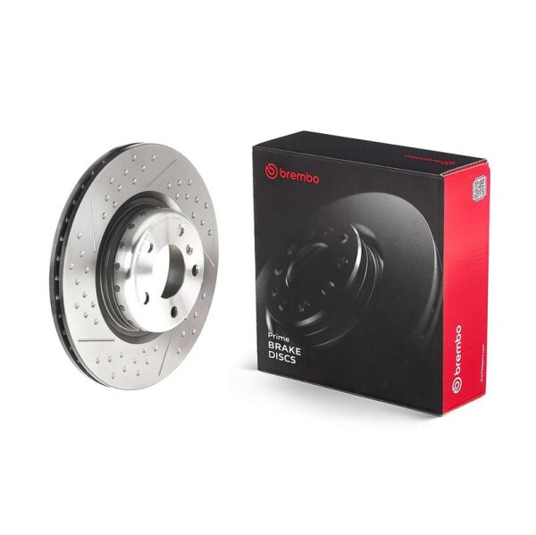 1x BREMBO Bremsscheibe Ø345mm HINTEN für BMW 1er F20-F23 3er F30 F31 4er