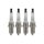 4x BERU Zündkerze ULTRA 14 FR-7 DU2 für Citroen Peugeot Fiat Kia Opel Renault
