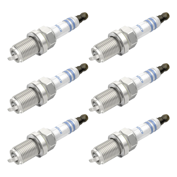 6x BOSCH Zündkerze FR 7 DII 33 X für Audi BMW Mercedes Volvo Ford Kia 0242236596