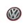 Original VW Nabendeckel 5G0601171 Naben Kappen mit Rotem Rand