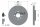 2x TEXTAR Bremsscheiben Ø260mm VORDERACHSE für OPEL TIGRA TWINTOP