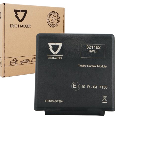 ERICH JAEGER Anhängersteuergerät 321162 HW1.1 Trailer Modul ECU 12V Neu