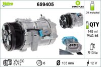 Klimakompressor Klimaanlage Opel Vauxhall Valeo R134a...