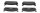 Bremsbeläge Bremsbelagsatz hinten Mazda Suzuki Daihatsu Ford JURID 572163J