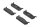 Bremsbeläge Bremsbelagsatz hinten Mazda Suzuki Daihatsu Ford JURID 572163J