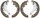 Bremsbackensatz Trommelbremse Iveco A.B.S. Daily hinten 254x90mm PERROT 8964
