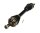 Antriebswelle Achswelle Peugeot MAXGEAR vorne links 595mm ABS 48 Zähne 49-0495