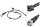 Warnkontakt Bremsbelagverschleiß Lexus LS A.B.S. hinten links 725mm 39965