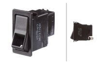 Warnblinkschalter Warnblinker Universal HELLA 12V 8-polig...