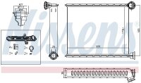 Wärmetauscher Heizungskühler Peugeot 508 NISSENS 173x224x26mm 72962