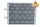 Wärmetauscher Heizungskühler IVECO Daily IV V NRF 220x200x33mm EASY FIT 54218