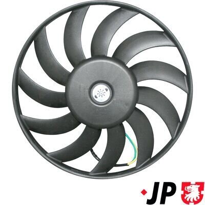 Lüfter Motorkühlung Audi SEAT JP GROUP A4 A6 Exeo 370mm 288W 11-Blatt 1199102900