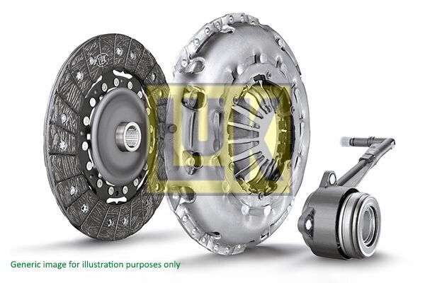 Kupplungssatz Kupplung Kit 230mm für Renault LuK 623327733 Druckplatte 230mm
