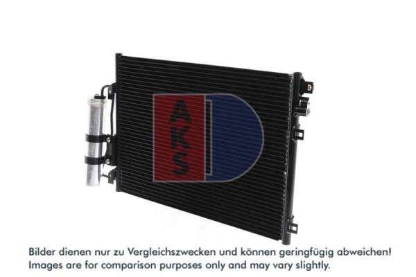 Klimakondensator Klimakühler Dacia Renault AKS DASIS 510x380x16mm 182032N