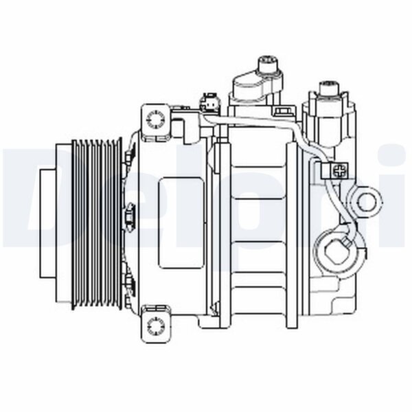 Klimakompressor Mercedes-Benz DELPHI Klimaanlage Denso Kompressor Klimaanlage