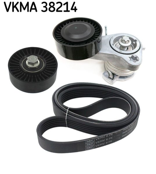 Keilrippenriemensatz Rippenriemen BMW SKF 6PK1990 1990mm VKMA 38214