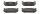 Bremsbeläge Bremsklötze Mazda Ford JURID hinten SUMITOMO 100mm 572161J