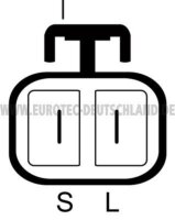 EUROTEC Lichtmaschine LIMA Generator 14V 60A für MAZDA MX-5 1 NA 1.6