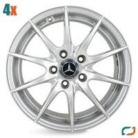 4x Original Mercedes C-Klasse W204 Alufelgen Felgen 16...
