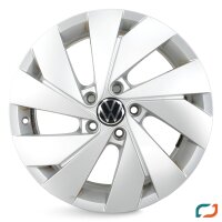4x Original VW Golf 8 Alufelgen Felgen Belmont 17 Zoll 6,5x17 ET46 5H0601025B