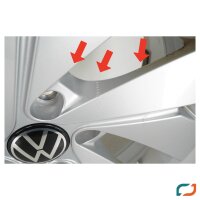 4x Original VW Golf 8 Alufelgen Felgen Belmont 17 Zoll 6,5x17 ET46 5H0601025B