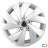 4x Original VW Golf 8 Alufelgen Felgen Belmont 17 Zoll 6,5x17 ET46 5H0601025B
