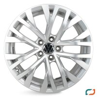 4x Original VW Touareg 3 CR Alufelgen Felgen 18 Zoll 760601025H 8x18 ET25