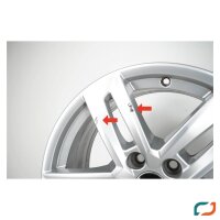 4x Original Audi A4 8W B9 Felgen Alufelgen 17 Zoll 8W0601025P 7x17 ET42