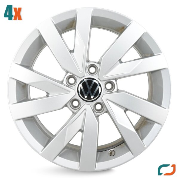 4x Original VW Passat 3G B8 Alufelgen Aragon Felgen 3G0601025BJ 6,5x16 ET41