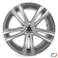 4x Original VW Arteon Passat B8 Alltrack Alufelgen Sebring Felgen 18 Zoll GRAU