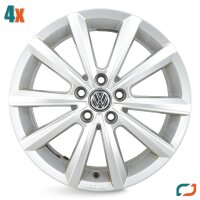 4x Original VW Polo 2G AW Alufelgen Felgen Merano...