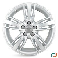 4x Original Audi Q3 8U Alufelgen Felgen 8U0601025E 17 Zoll 6,5x17 ET33