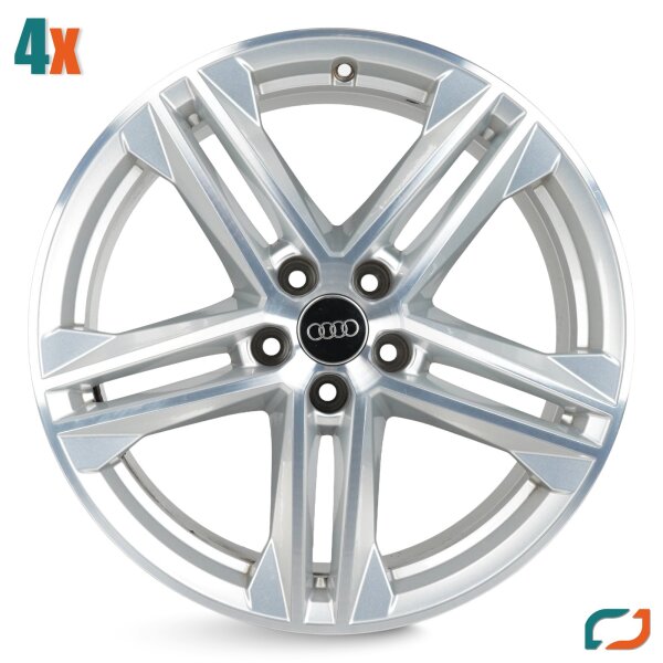 4x Original Audi Q5 FY 80A Alufelgen Felgen 19 Zoll 80A601025G 8x19 ET 39