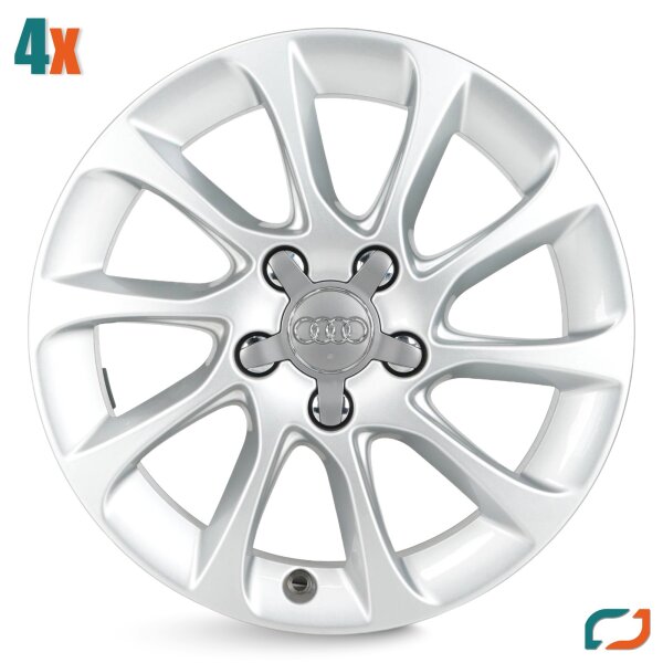 4x Original Audi A3 8V Alufelgen Felgen 8V0601025BM 16 Zoll 6,5x16 ET 46