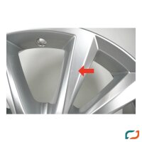 4x Original VW Touareg 7P Karakum Alufelgen 18 Zoll Felgen 8x18 7P6601025C