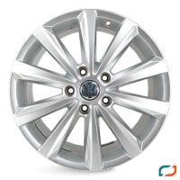 4x Original VW Touareg 2 7P Alufelgen Felgen Salamanca 19 Zoll 7P6601025P