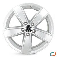 4x Original VW Tiguan 5N AD1 Alufelgen Corvara 17 Zoll 6,5x17 ET38 5NA071497