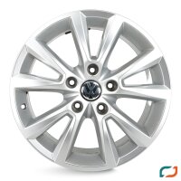 4x Original VW Touareg 7P Karakum Alufelgen Felgen 18 Zoll 7P6601025C 8x18