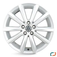 4x Original Merano VW Polo 2G Alufelgen Felgen 2G0071496 6x16 ET45 16 Zoll