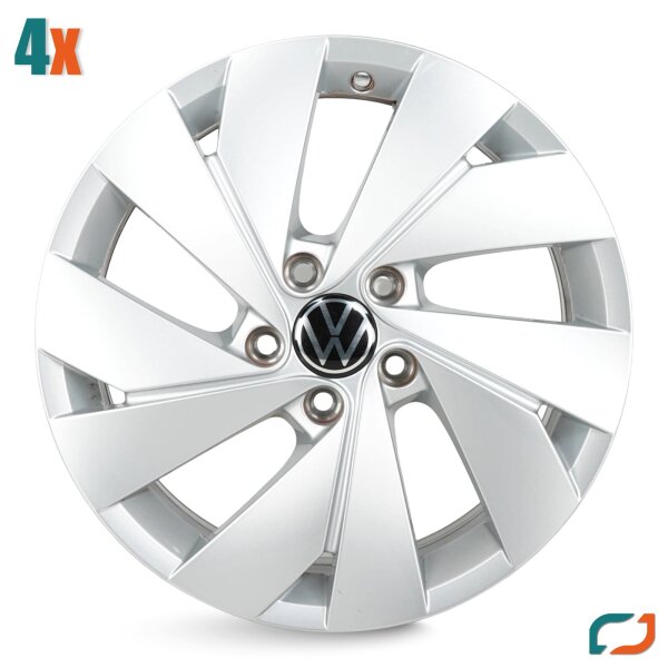 4x Alufelgen Original VW Golf 8 Felgen Belmont 17 Zoll 5H0601025B 6,5x17 ET46