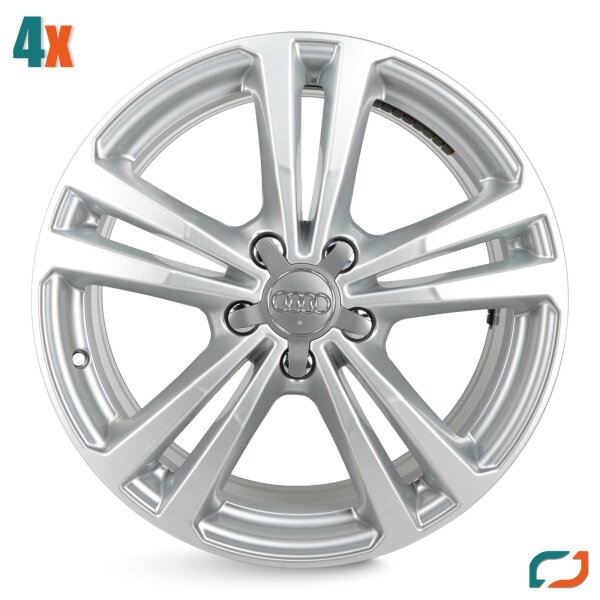 4x Original Audi A3 S3 8V Alufelgen Felgen 18 Zoll 8V0601025BL 7,5x18 ET51