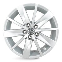 4x Original VW Polo 6R 6C Alufelgen Tosa Felgen 15 Zoll ET40 6C0601025