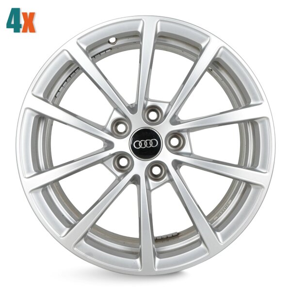 4x Original Audi A6 4K C8 Alufelgen Felgen 17 Zoll 7,5x17 ET36 4K0601025